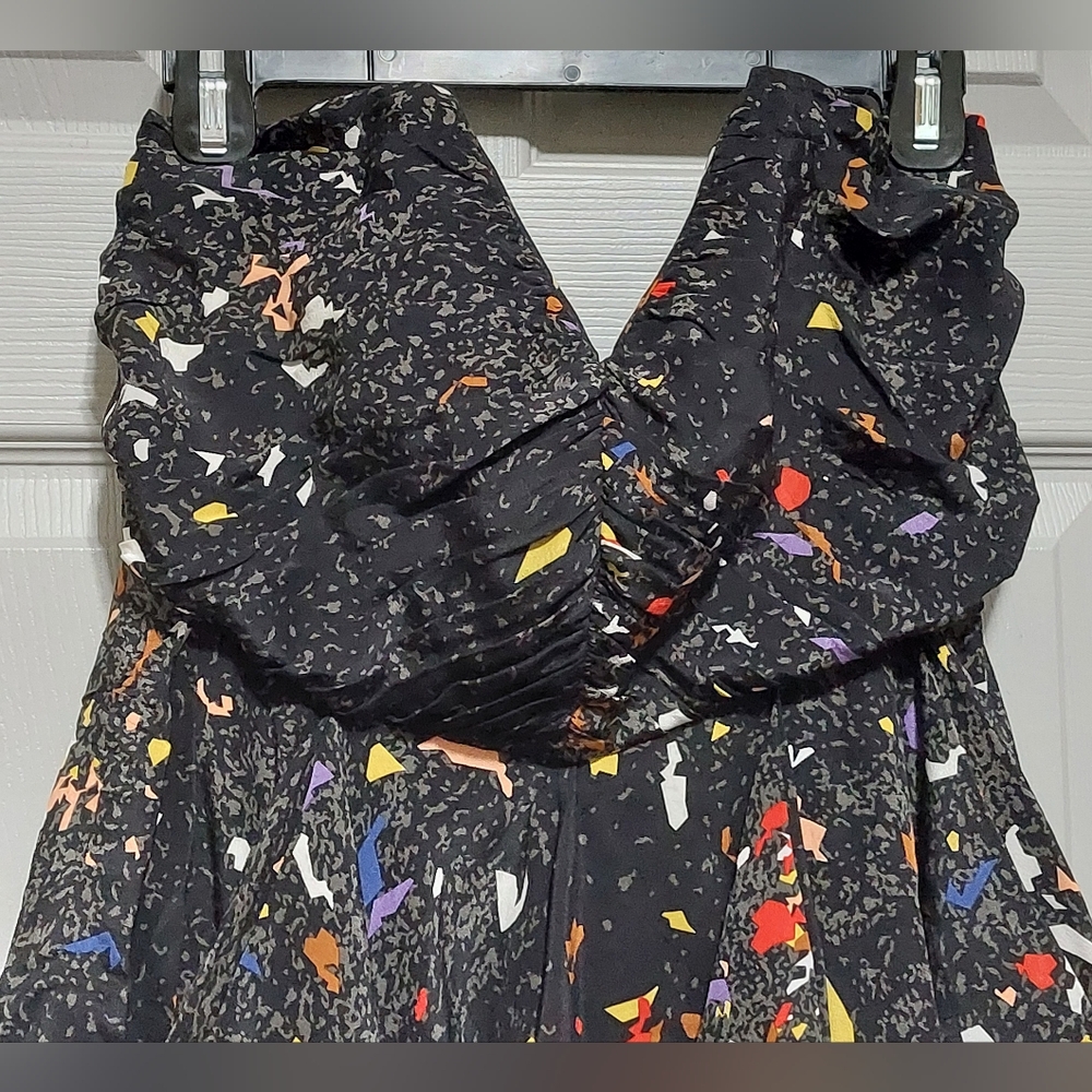 Twinkle By Wenlan Strapless Silk Dress Size 6 - Picture 3 of 4